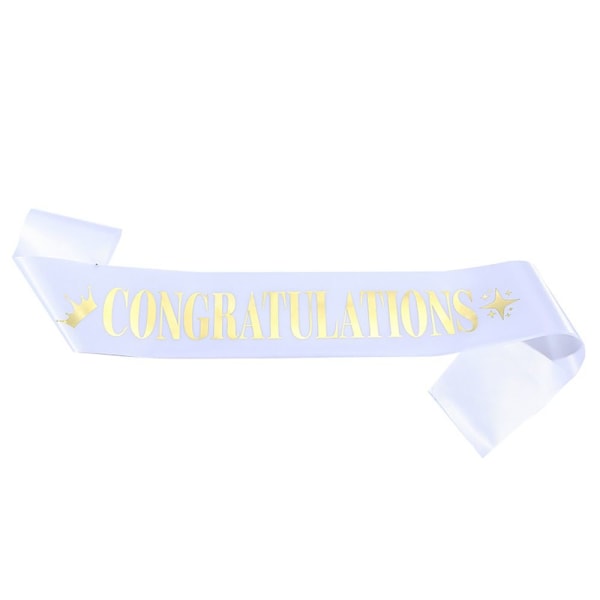 Grattis Sash Etiquette Bälte BLÅT BLUE