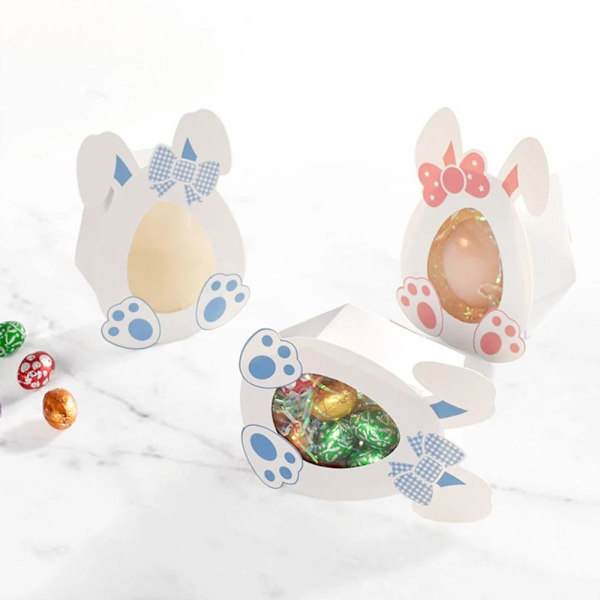 10 kpl pääsiäislahjarasia Party Candy Box SININEN Blue