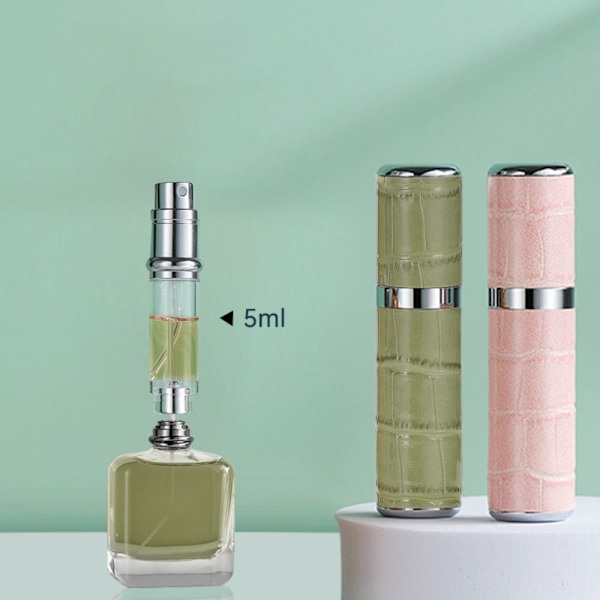 5ml Parfym Split Flaska Sprayflaska GRÖN green