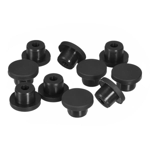 10 stk. Plugghull Gummihullplugg Vanntett Knappplugg 10PCS