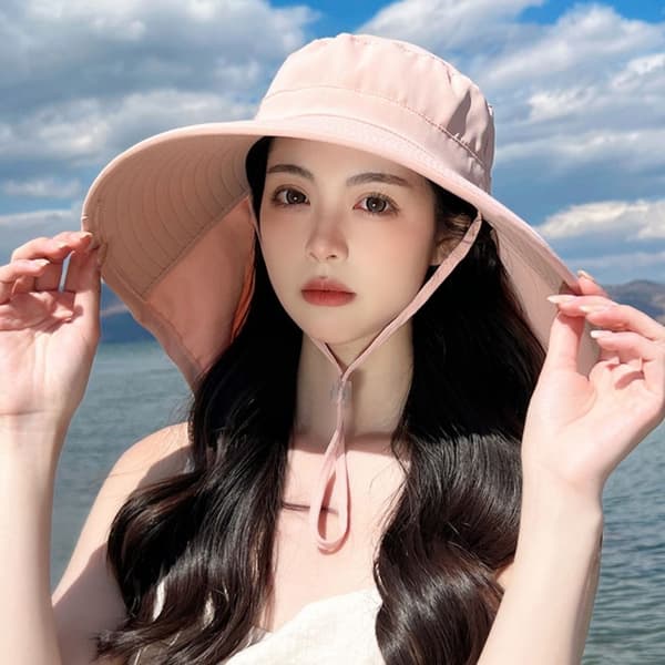 Fiskehatt Bøttehatt BEIGE beige