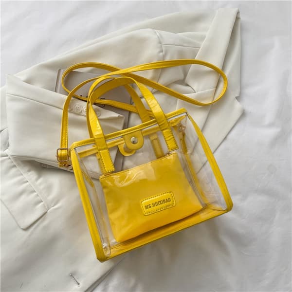 Modehåndtaske Jelly Strandtaske SORT Black