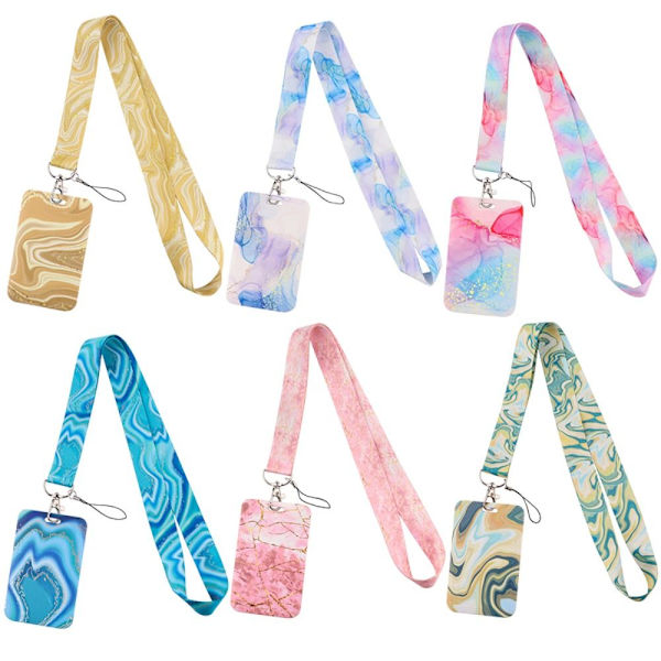 Nøkkelringer Neck Lanyard Kredittkortdeksel K K K
