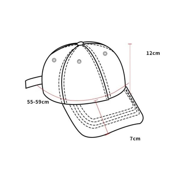 Bokstavbrodert baseballcaps, knekt andenebb-lue, GRÅ grey