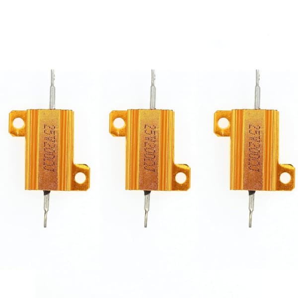 Aluminiummodstand 25W 200 Ohm 1 stk. 1pc