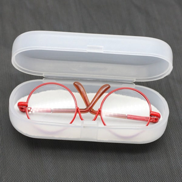 Dockglasögon Plysch docka glasögon RÖDA Red