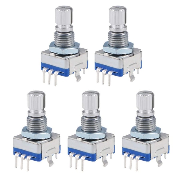 Drejekodeomskifter 360 grader 5 STK 5 STK 5pcs