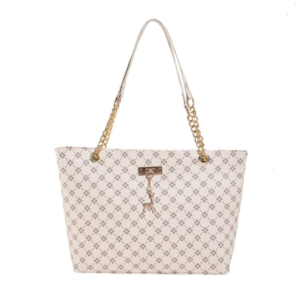 Axelväskor Shoppingväska VIT white