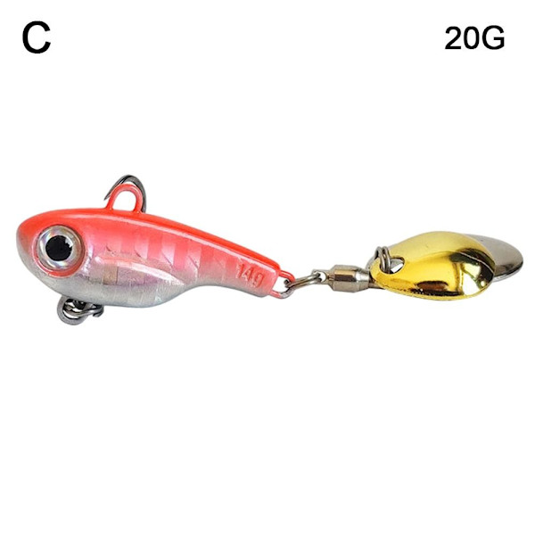 1 stk Metal Fishing Agn VIB Lure 20GC C 20gC