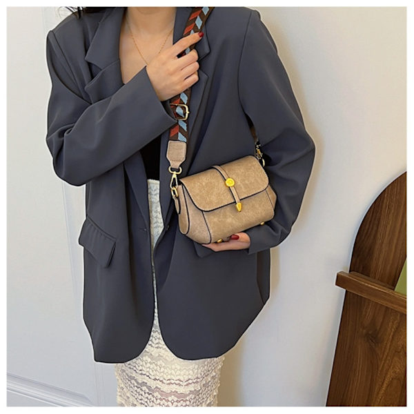 Crossbody Taske Lille Firkantet Taske SORT black