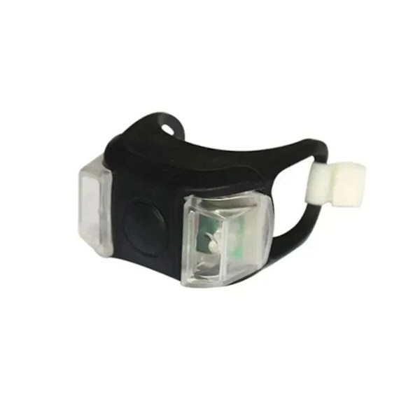 Nattalarmlys LED-blits Forsiktig-lampe SVART Black