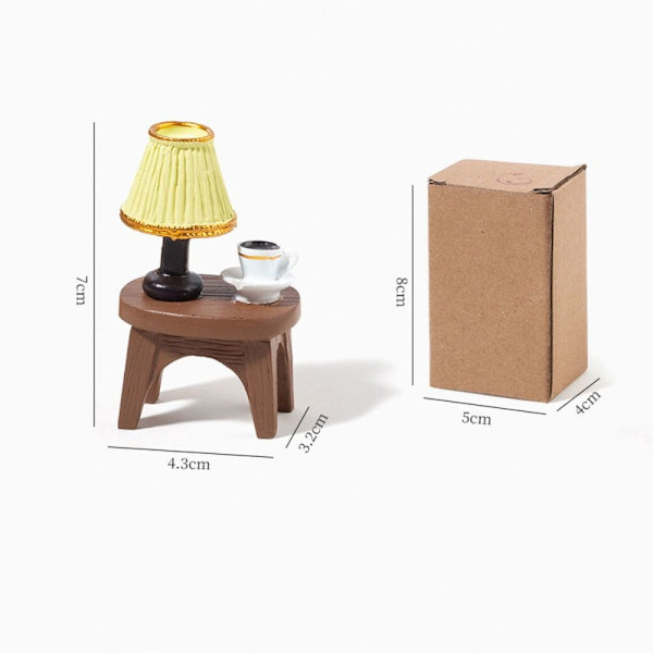 4 stk Froske dekorative ornamenter Harpiks dekorative ornamenter A A A