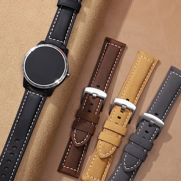 Kelloranneke Naisten Miesten Watch SININEN 22MM Blue 22mm