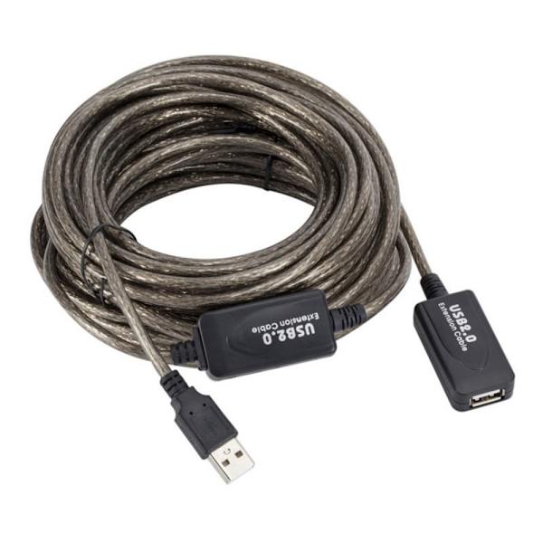 20M/10M/5M förlängningskabel USB 2.0 15M 15M