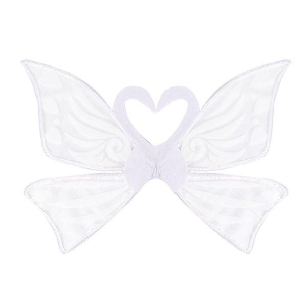 Butterfly Fairy Wings Prinsesse Angel WHITE White