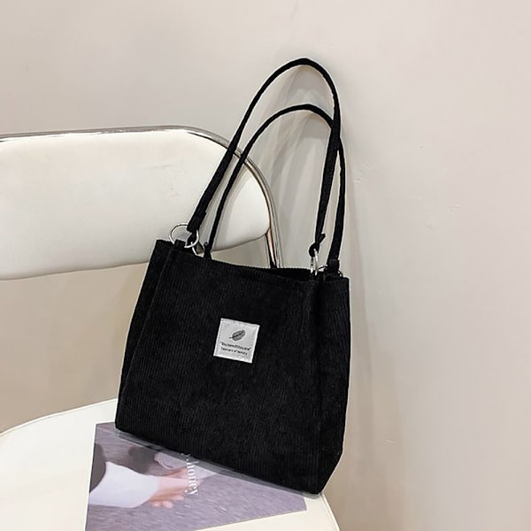 Sling Axelväskor Tygväska SVART BLACK