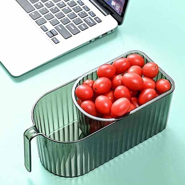 Snack Box Frugtbakke SORT Black