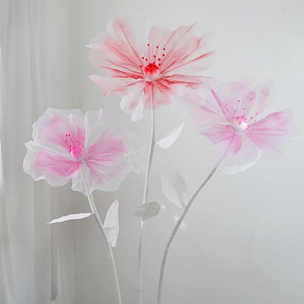 Stor simuleringsblomst falsk blomst 5 5 5