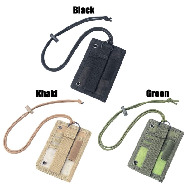 Hunting ID Holder Molle Tactical Pouch GRØNN Green