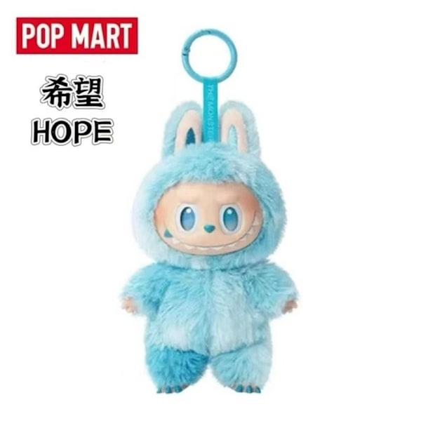 Högkvalitativ POP MART LABUBU 3.0 Monster Spännande Macaron Plyschdocka Leksak Blind Box 1 st LABUBU 3.0 green