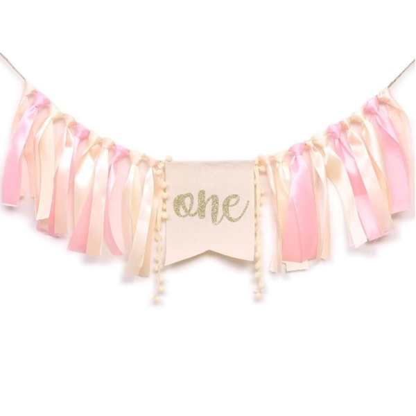 1. Barnestol Banner Fargerik Dusk Barnestol Banner ROSA pink