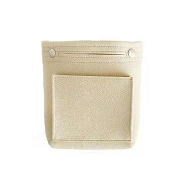Filt-inläggsväska Handväska Liner VIT White