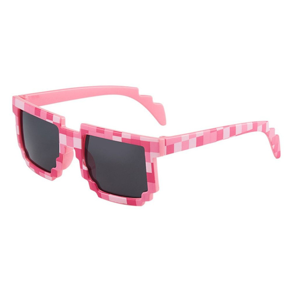 Børn Mosaik Solbriller Børn Fest Disco Cool Briller PINK Pink