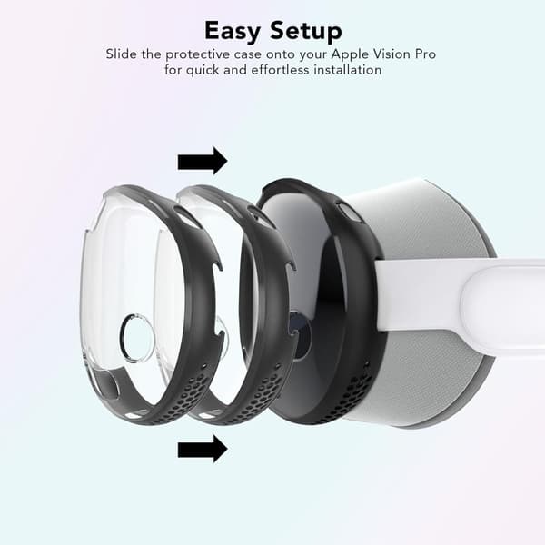 VR-headset skyddsfodral AR-glasögonfodral GRÅ Gray