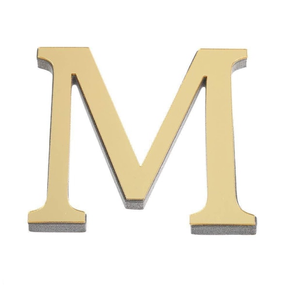 26 kirjainta seinätarra Aakkoskoristelu M M M