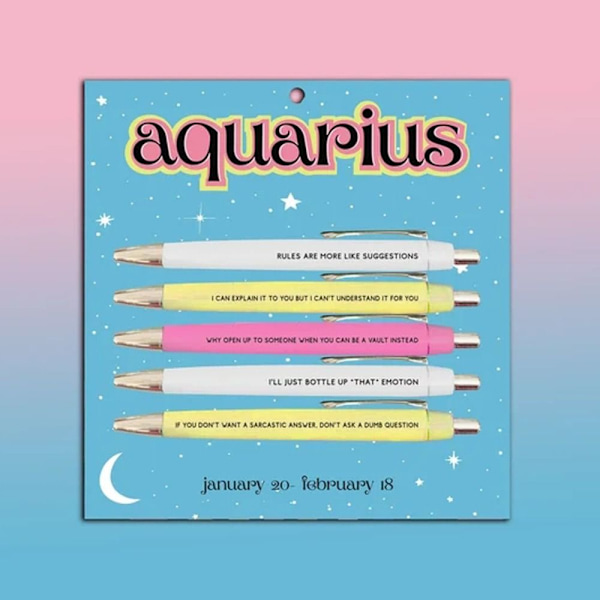 12 Constellation Pen Kuglepen AQUARIUS AQUARIUS Aquarius