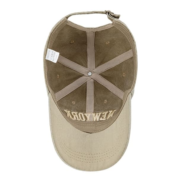 Kirjontakirjaimet Baseball-lippikset Snapback-hatut HARMAA grey