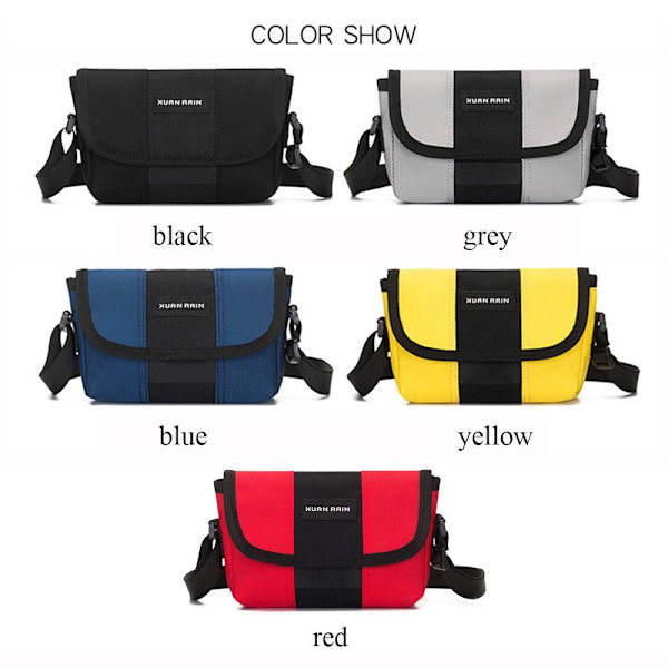 Axelväska Messenger Bags GRÅ grey