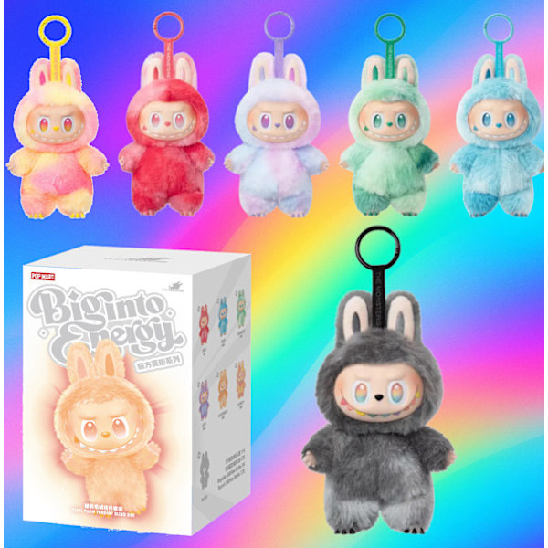1 stk. POP MART Labubu The Monsters – Big into Energy Series Blind Box 17 cm Vinylfigur | Samlefigur | Designerleke