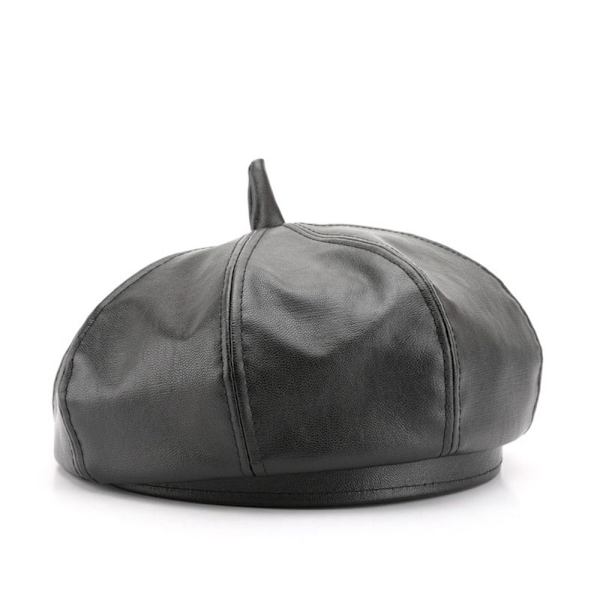 Kvinner Beret Beret Cap KAFFE Coffee