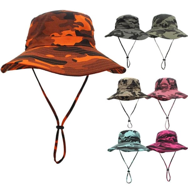 Fiskehatt Sommer Strand Solhatter ROSE RØD Rose red