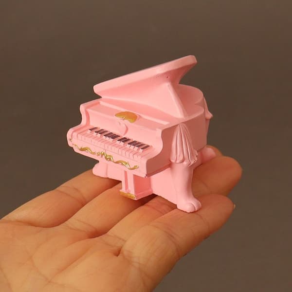 Dockskåp Mini Piano Pianomodell VIT White