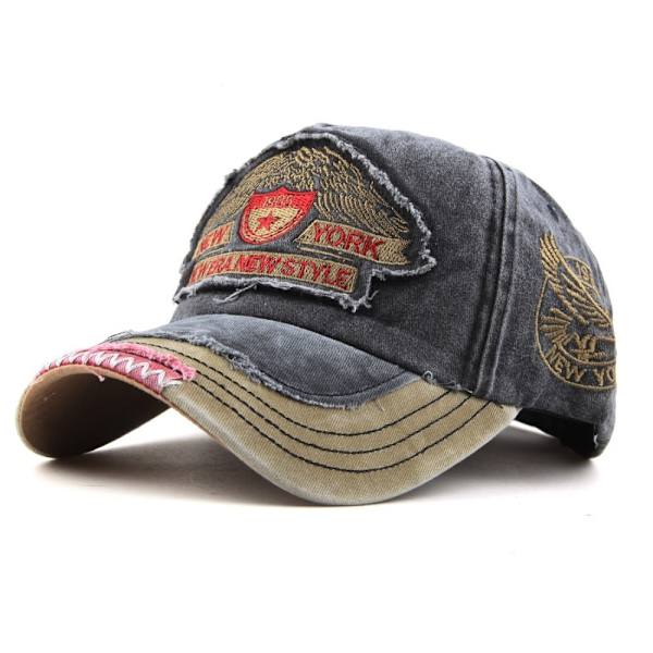 Peaked Cap Baseball Caps SORT black