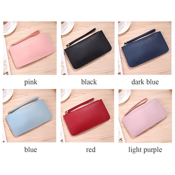 Lang lommebok kortholder ROSA pink