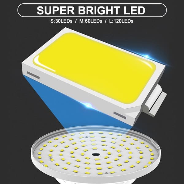 LED Teltlys Solcellelys 30 LED 30 LEDS