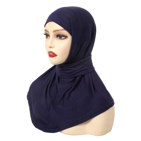 Muslimsk Turban Head Wraps Scarf MÖRKGRÅ Dark grey