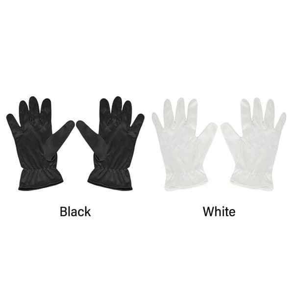 Etikette Handsker Støvfrie Kludhandsker SORT black