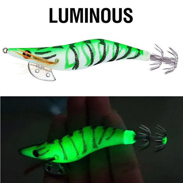 Puiset katkaravun vieheet Squid koukku 8cm/7.6GRED RED 8cm/7.6gRed