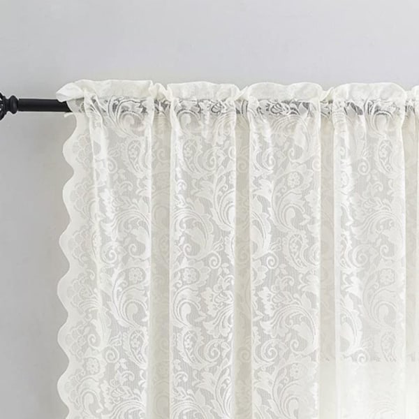 Vit Tyll Gardin Princess Gardin 140X160CM 140x160cm