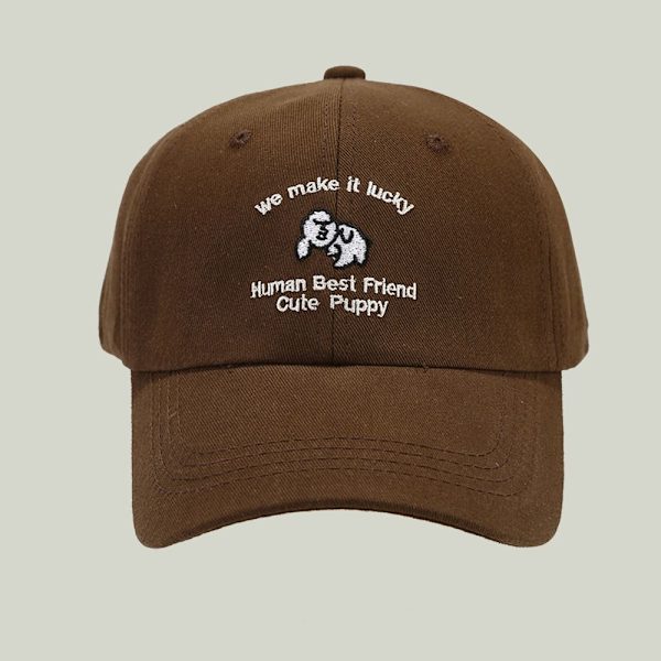 Baseball-hatut puuvilla RUSKEA brown