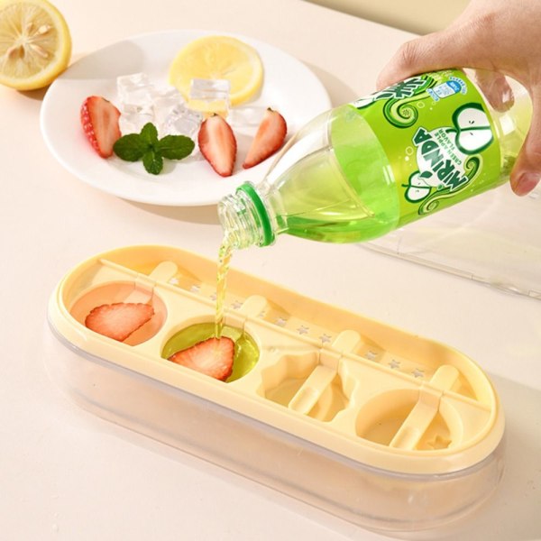 Ice Cube Mold Popsicle Form GRØNN IS CUBE MOLD IS CUBE MID green Ice Cube Mold-Ice Cube Mold