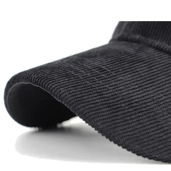 Baseball Caps Broderet Hat SORT black
