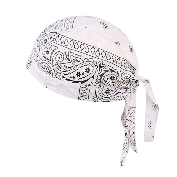 Piratmössa Muslim Turban VIT white