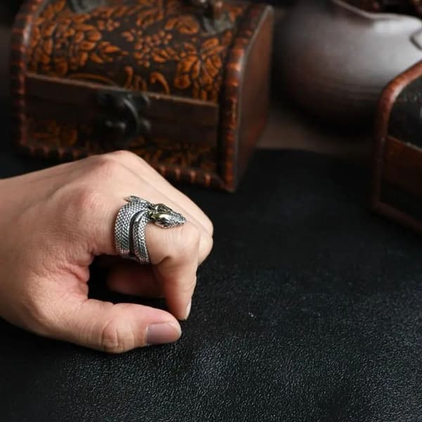 Slangering Dyre Ring Smykker Gaver