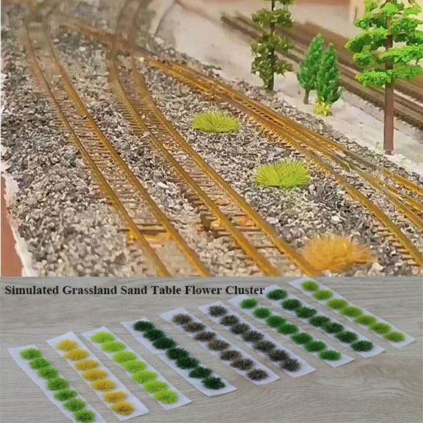Miniatyr trädgårdsdekor Hållbar statisk 9 9 9