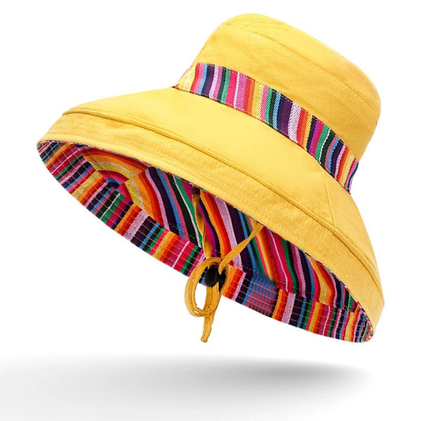 Bøttehatt Sun Caps GUL yellow